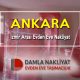 Ankara izmir arası evden eve nakliyat